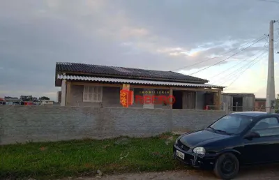 Casa com 3 dormitórios à venda, 110 m² por r$ 180.000,00 - zona sul - balneário arroio do silva/sc