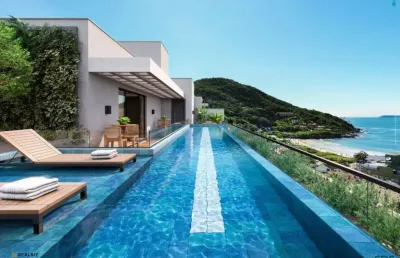 Casa em condomínio fechado com 3 quartos à venda na avenida ilha das gales, 300, centro, bombinhas por r$ 6.599.000