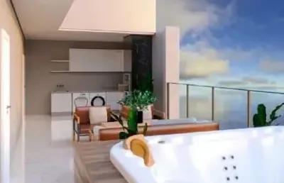 Apartamento com 3 quartos à venda na das aroeiras, 109, praia de palmas, governador celso ramos por r$ 1.097.000