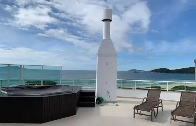 Cobertura com 3 quartos à venda na rua dos antúrios, 63, praia de palmas, governador celso ramos por r$ 4.599.000