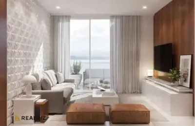 Apartamento com 2 quartos à venda na patrocínio manoel dos santos, 2, ganchos do meio, governador celso ramos por r$ 799.000
