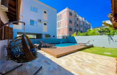 Casa em condomínio fechado com 3 quartos à venda na baobá, 174, praia de palmas, governador celso ramos por r$ 2.649.000