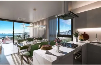 Apartamento com 2 quartos à venda na rua dos gerânios, 48, praia de palmas, governador celso ramos por r$ 1.194.000