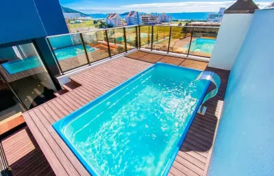 Cobertura com 3 quartos à venda na governador irineu bornhausen, 1060, praia de palmas, governador celso ramos por r$ 2.947.000