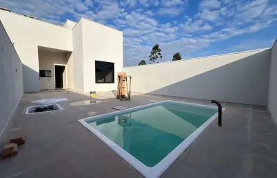 Casa em condomínio fechado com 2 quartos à venda na maria veronica porto, 90, areias de baixo, governador celso ramos por r$ 489.000