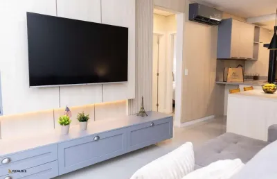 Apartamento com 2 quartos à venda na laranjeiras, 246, praia de palmas, governador celso ramos por r$ 1.279.000