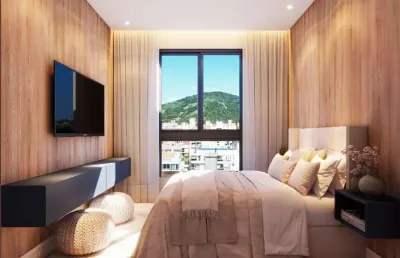 Apartamento com 2 quartos à venda na do jatobá, 150, praia de palmas, governador celso ramos por r$ 797.000