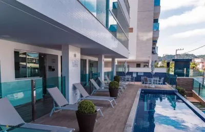 Apartamento com 2 quartos à venda na avenida governador irineu bornhausen, 1132, praia de palmas, governador celso ramos por r$ 1.119.000