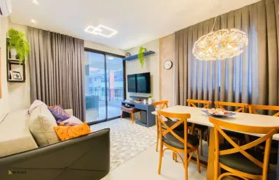 Apartamento com 3 quartos à venda na do ipê roxo, 202, praia de palmas, governador celso ramos por r$ 1.090.000