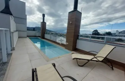 Apartamento semimobiliado no corrego grande 1 quarto 2 vagas e sacada com churrasqueira