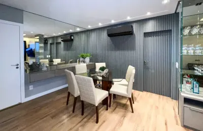 Apartamento mobiliado à venda no itacorubi com 3 quartos (1 suíte) e escritório