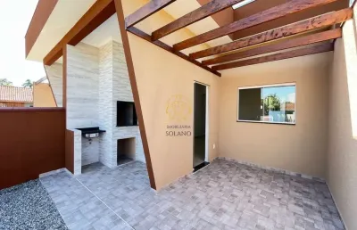 Casa com 3 quartos à venda na tupã 2580, 390, pontal do norte, itapoá por r$ 390.000