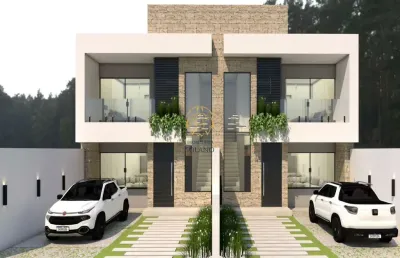 Casa com 3 quartos à venda na avenida santos dumont, 499, canoas, pontal do paraná por r$ 897.980