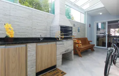 Casa em condomínio fechado com 3 quartos à venda na rua marco polo, 336, bairro alto, curitiba por r$ 649.000