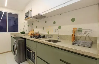 Apartamento com 2 quartos à venda na carlos afonso frings, 347, centro, itapoá por r$ 411.446