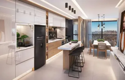 Apartamento com 2 quartos à venda na avenida presidente affonso camargo, 1773, cristo rei, curitiba por r$ 900.900