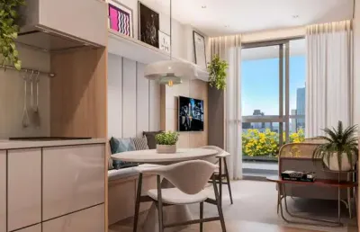 Apartamento com 1 quarto à venda na rua nicolau maeder, 323, juvevê, curitiba por r$ 1.207.332