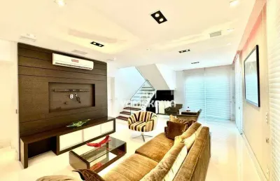 Cobertura com 3 dormitórios à venda, 348 m² por r$ 5.000.000,00 - jardim anália franco - são paulo/sp