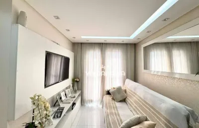 Apartamento com 2 dormitórios à venda, 54 m² por r$ 710.000,00 - jardim anália franco - são paulo/sp