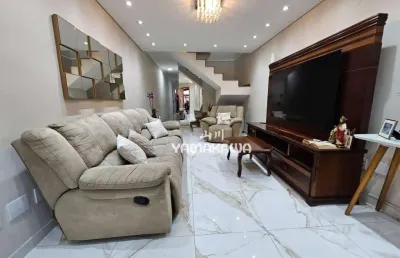 Sobrado com 3 dormitórios à venda, 93 m² por r$ 700.000,00 - parque do carmo - são paulo/sp