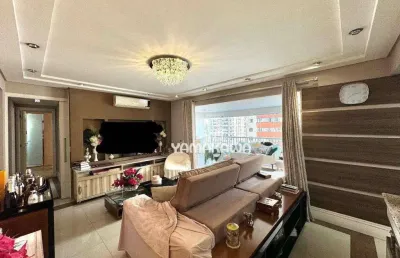 Apartamento com 3 dormitórios à venda, 137 m² por r$ 1.700.000,00 - jardim anália franco - são paulo/sp