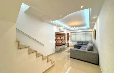 Sobrado com 3 dormitórios à venda, 230 m² por r$ 850.000,00 - vila ré - são paulo/sp
