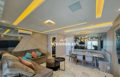 Apartamento com 3 dormitórios à venda, 123 m² por r$ 2.120.000,00 - tatuapé - são paulo/sp