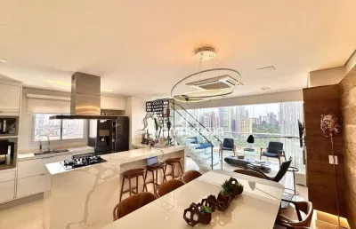 Cobertura com 4 dormitórios à venda, 222 m² por r$ 3.200.000,00 - jardim anália franco - são paulo/sp
