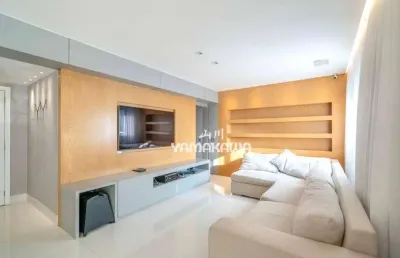 Apartamento com 4 dormitórios à venda, 171 m² por r$ 3.500.000,00 - jardim anália franco - são paulo/sp