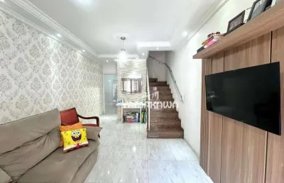 Sobrado com 2 dormitórios à venda, 118 m² por r$ 550.000,00 - vila ré - são paulo/sp