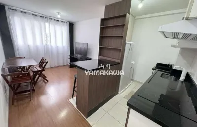 Apartamento com 1 dormitório para alugar, 35 m² por r$ 3.515,00/mês - mooca - são paulo/sp