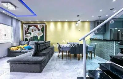 Sobrado com 3 dormitórios à venda, 177 m² por r$ 875.000,00 - cangaíba - são paulo/sp