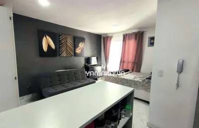 Apartamento com 1 dormitório para alugar, 28 m² por r$ 1.684,00/mês - vila ré - são paulo/sp