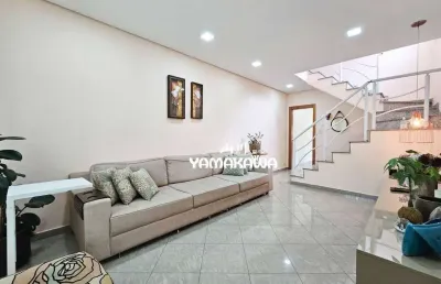 Sobrado com 3 dormitórios à venda, 153 m² por r$ 800.000,00 - ponte rasa - são paulo/sp
