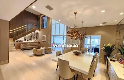 Apartamento com 4 dormitórios à venda, 315 m² por r$ 5.200.000,00 - tatuapé - são paulo/sp