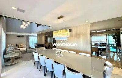 Apartamento duplex com 4 dormitórios, 466 m² - venda por r$ 13.900.000,00 ou aluguel por r$ 85.000,00/mês - jardim anália franco - são paulo/sp