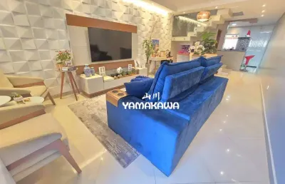 Sobrado com 3 dormitórios à venda, 110 m² por r$ 650.000,00 - vila ema - são paulo/sp