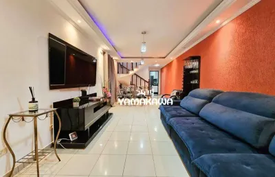 Sobrado com 4 dormitórios à venda, 116 m² por r$ 900.000,00 - cidade patriarca - são paulo/sp