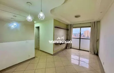 Apartamento com 3 dormitórios para alugar, 60 m² por r$ 3.097,00/mês - vila carrão - são paulo/sp