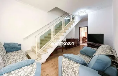 Sobrado com 3 dormitórios à venda, 131 m² por r$ 841.000,00 - vila ré - são paulo/sp