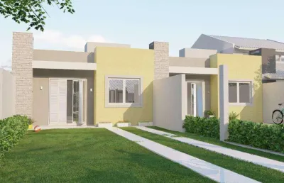 Casa 02 dorm à venda no bairro capão novo com 65 m² de área privativa - 2 vagas de garagem