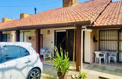 Sobrado 02 dorm à venda no bairro capão novo - 2 vagas de garagem