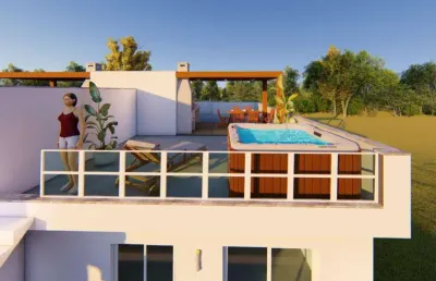 Casa 02 dorm à venda no bairro capão novo com 75 m² de área privativa - 1 vaga de garagem