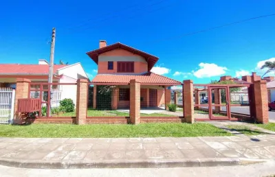 Casa 03 dorm à venda no bairro capão novo com 160 m² de área privativa - 1 vaga de garagem