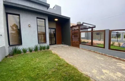 Casa geminada 2 dorm à venda no bairro nova guarani com 66 m² de área privativa - 1 vaga de garagem