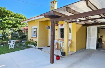 Casa 03 dorm à venda no bairro capão novo com 120 m² de área privativa - 4 vagas de garagem