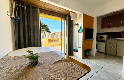 Apartamento 01 dorm e meio à venda no bairro capão novo com 57 m² de área privativa - 1 vaga de garagem