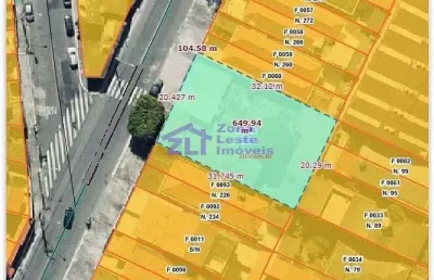 Terreno à venda, 650 m² por r$ 2.250.000,00 - parque boturussu - são paulo/sp