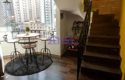 Cobertura à venda, 140 m² por r$ 1.270.000,00 - vila regente feijó - são paulo/sp