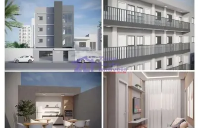 Apartamento à venda, 41 m² por r$ 370.000,00 - vila antonieta - são paulo/sp